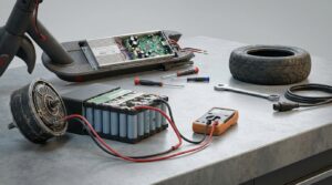 Dlaczego hulajnoga elektryczna traci moc podczas jazdy?