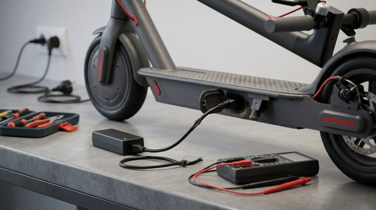 Hulajnoga elektryczna nie ładuje się - co może być przyczyną?