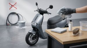 Jak czyścić hulajnogę elektryczną i czego nie wolno robić?