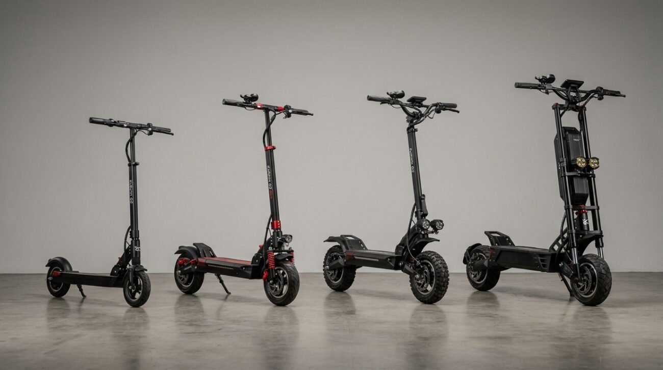KuKirin G2, G2 Pro, G2 Max i G2 Master - czym się różnią?