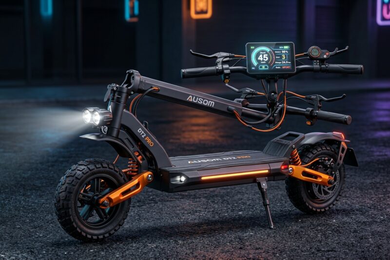 Test Hulajnoga elektryczna Ausom DT2 Pro [TEST] ⭐️ Dwusilnikowa bestia, która pożera konkurencję