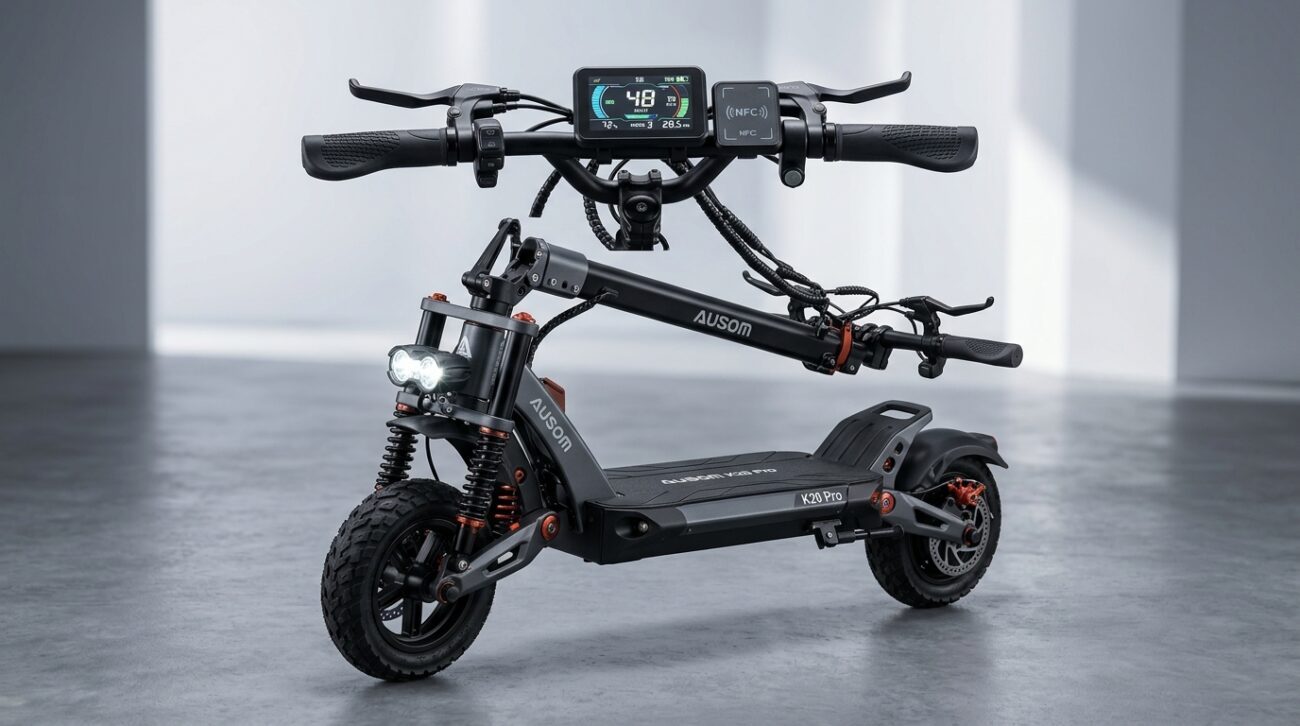 Test Hulajnoga elektryczna Ausom K20 Pro [TEST] ⭐️ Potwór z dwoma silnikami, który niszczy konkurencję ceną