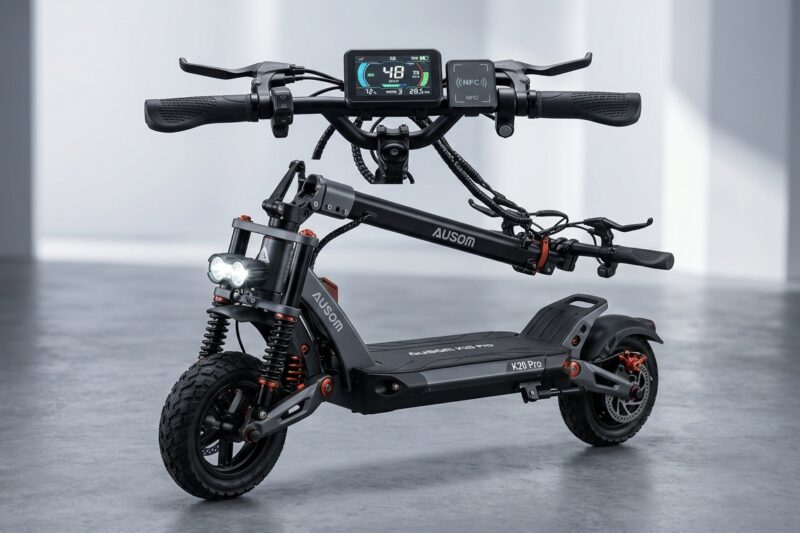 Test Hulajnoga elektryczna Ausom K20 Pro [TEST] ⭐️ Potwór z dwoma silnikami, który niszczy konkurencję ceną