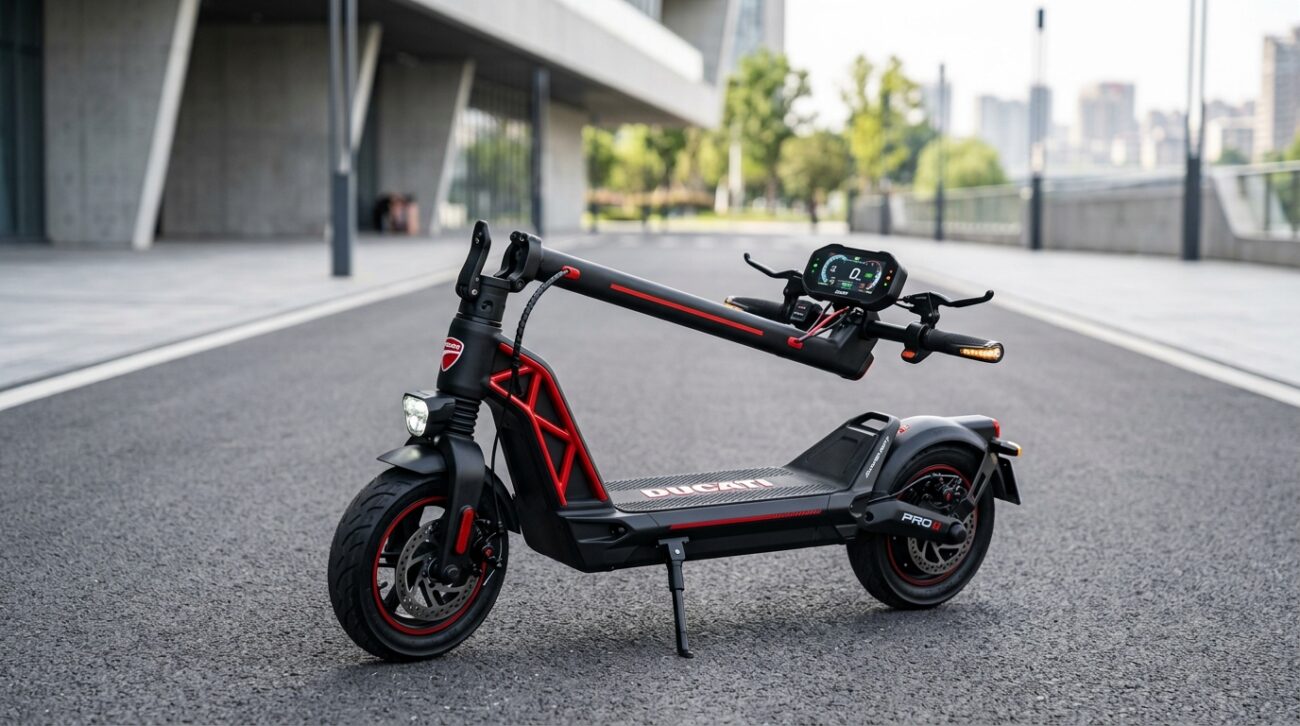 Test Hulajnoga elektryczna Ducati Pro III Advanced Safety [TEST] ⭐️ Włoski styl i miejski zasięg