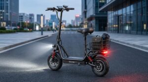 Hulajnoga elektryczna iScooter i12 [TEST] ⭐️ Królowa wygody z siodełkiem i koszykiem