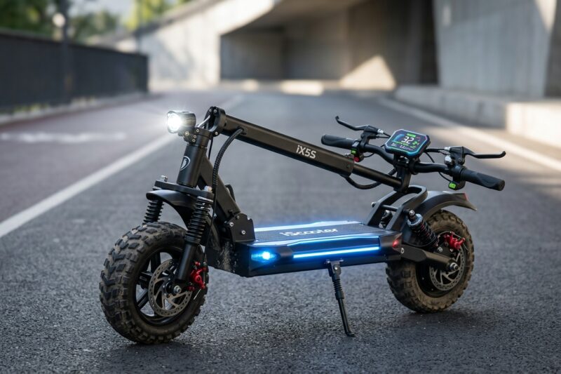 Test Hulajnoga elektryczna iScooter iX5S [TEST] ⭐️ Terenowy potwór o mocy 1000W w świetnej cenie