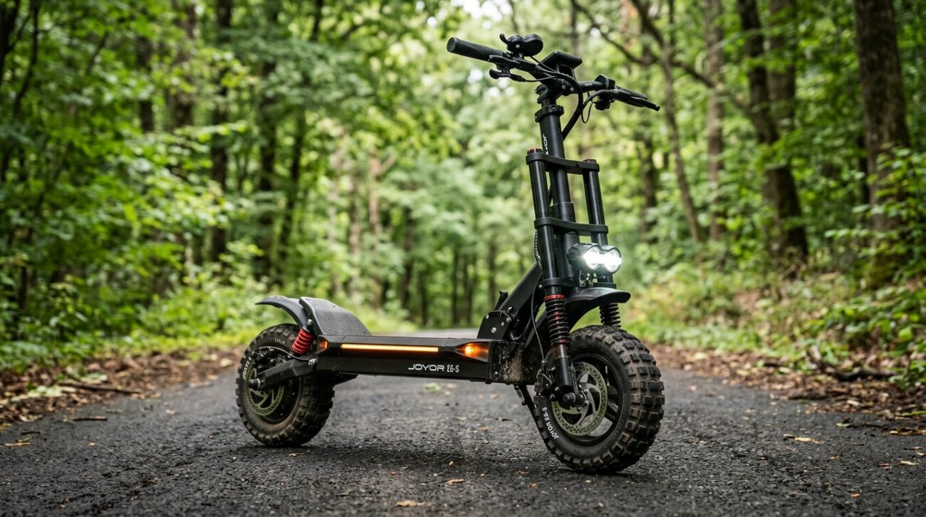 Test Hulajnoga elektryczna Joyor E6-S [TEST] ⭐️ Potężna terenówka na 11-calowych kołach