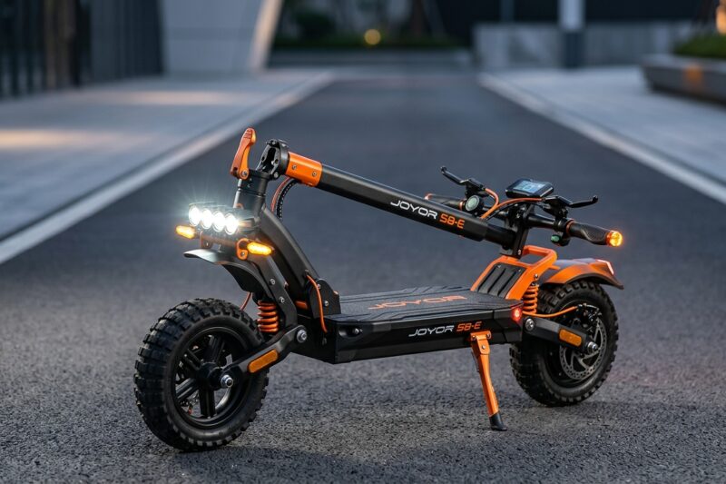 Test Hulajnoga elektryczna Joyor S8-E [TEST] ⭐️ Długodystansowiec z potężną baterią