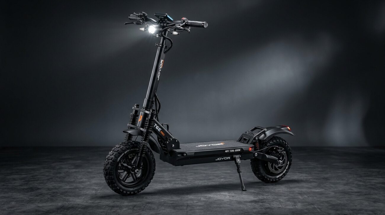 Test Hulajnoga elektryczna Joyor T6E Pro [TEST] ⭐️ Potężny zasięg i kanapowy komfort