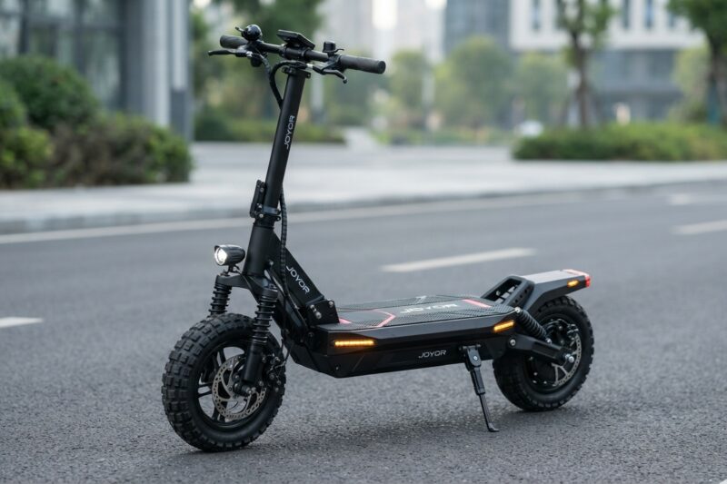Test Hulajnoga elektryczna Joyor T6E [TEST] ⭐️ Surowa moc i potężny zasięg bez zbędnych bajerów