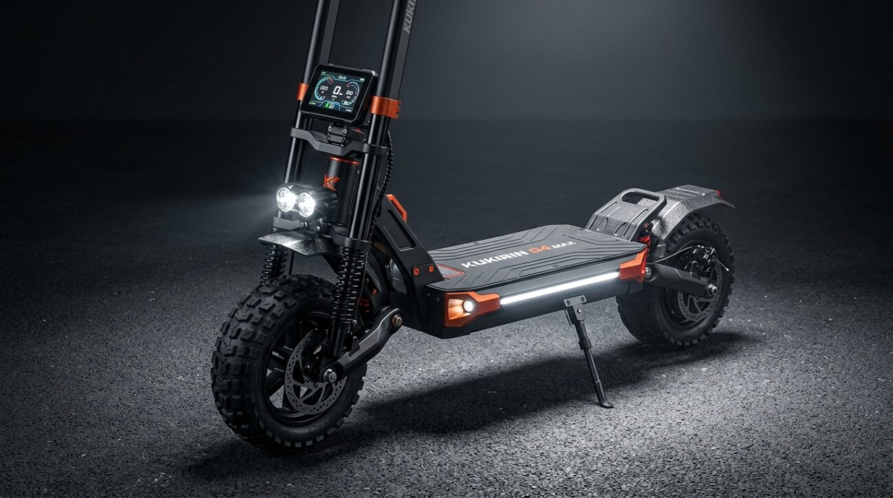 Test Hulajnoga elektryczna KuKirin G4 Max [TEST] ⭐️ Ekstremalny potwór z wyjmowaną baterią