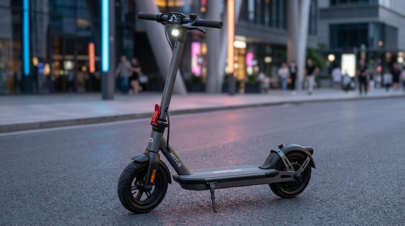 Test Hulajnoga elektryczna Motus Scooty 10 2022 [TEST] ⭐️ Król miejskiego zasięgu i komfortu