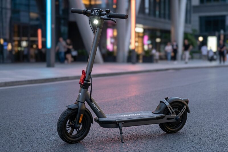 Test Hulajnoga elektryczna Motus Scooty 10 2022 [TEST] ⭐️ Król miejskiego zasięgu i komfortu