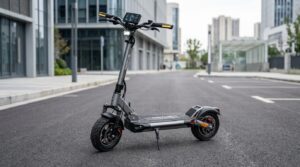Hulajnoga elektryczna Motus Scooty 10 Elite [TEST] ⭐️ Wygodny mieszczuch z przednią amortyzacją