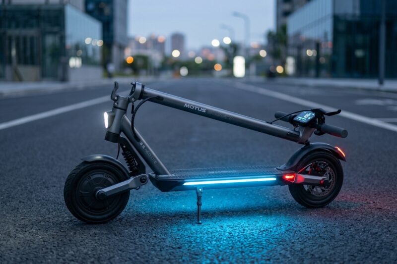 Hulajnoga elektryczna Motus Scooty 8.5 Neo Lite [TEST] ⭐️ Bezpieczny i stylowy start dla młodych