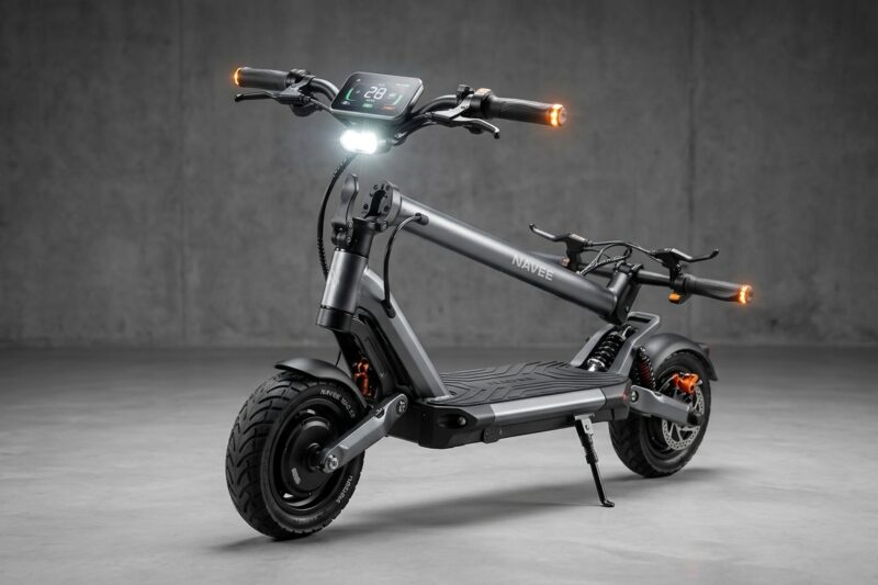 Hulajnoga elektryczna Navee G5 Max [TEST] ⭐️ Komfort, genialny zasięg i technologia Apple