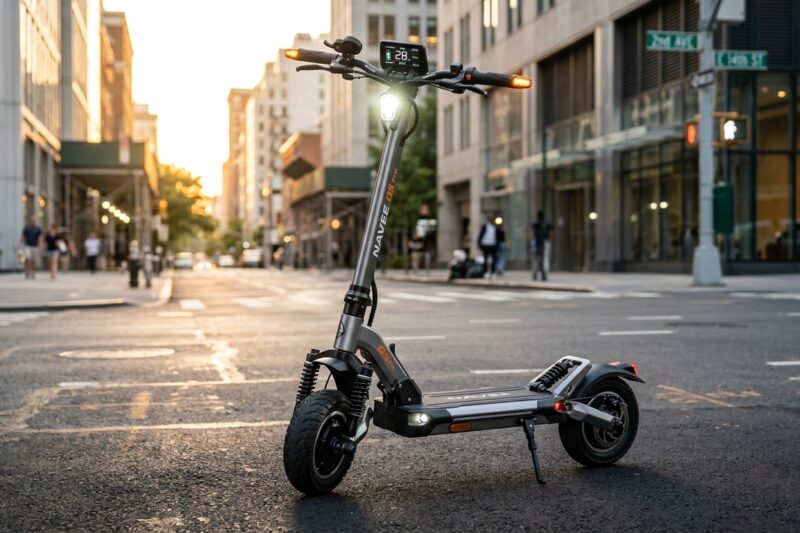 Hulajnoga elektryczna NAVEE G5 Pro [TEST] ⭐️ Miejski pożeracz kilometrów z wbudowanym Apple Find My