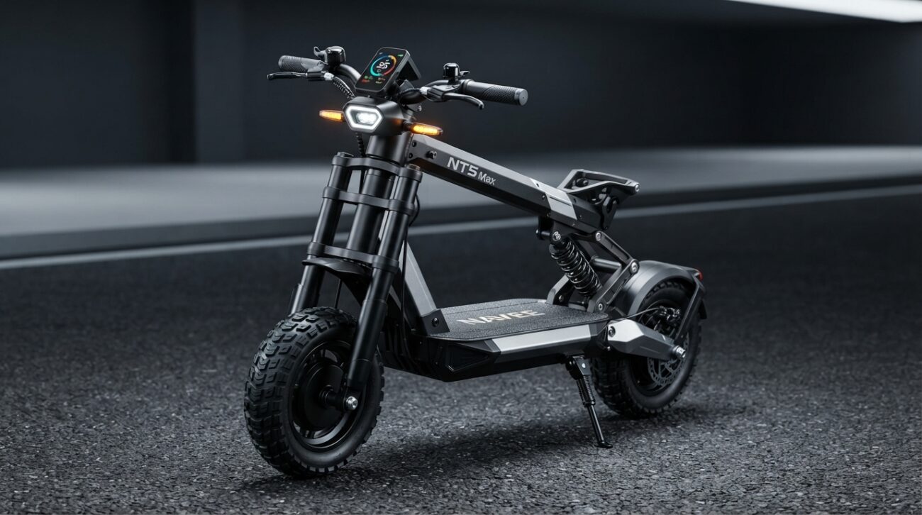Test Hulajnoga elektryczna NAVEE NT5 Max [TEST] ⭐️ Prawdziwy król nierówności z najwyższej półki