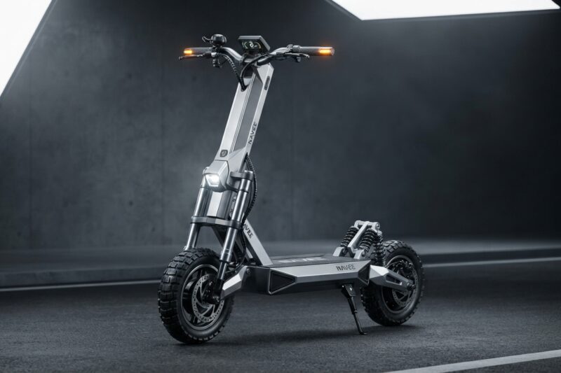 Hulajnoga elektryczna NAVEE S60 [TEST] ⭐️ Cyberpunkowy design i pełna amortyzacja
