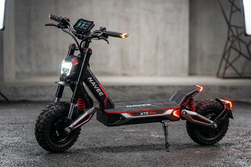 Test Hulajnoga elektryczna NAVEE XT5 Pro [TEST] ⭐️ Potężny król off-roadu na 12-calowych kołach