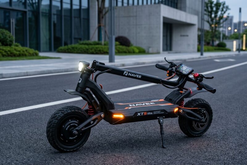 Test Hulajnoga elektryczna NAVEE XT5 Ultra [TEST] ⭐️ Terenowa bestia z napędem na dwa koła o mocy 4400W