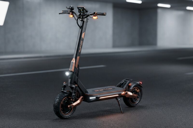 Hulajnoga elektryczna Ruptor R1 Lite V2 [TEST] ⭐️ Drapieżny wygląd i fenomenalna amortyzacja