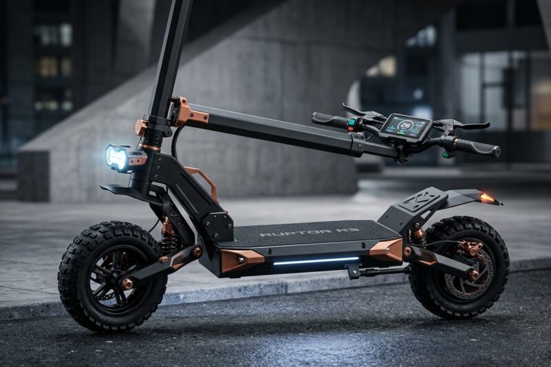 Test Hulajnoga elektryczna Ruptor R3 [TEST] ⭐️ Drapieżny wygląd i pancerne osiągi