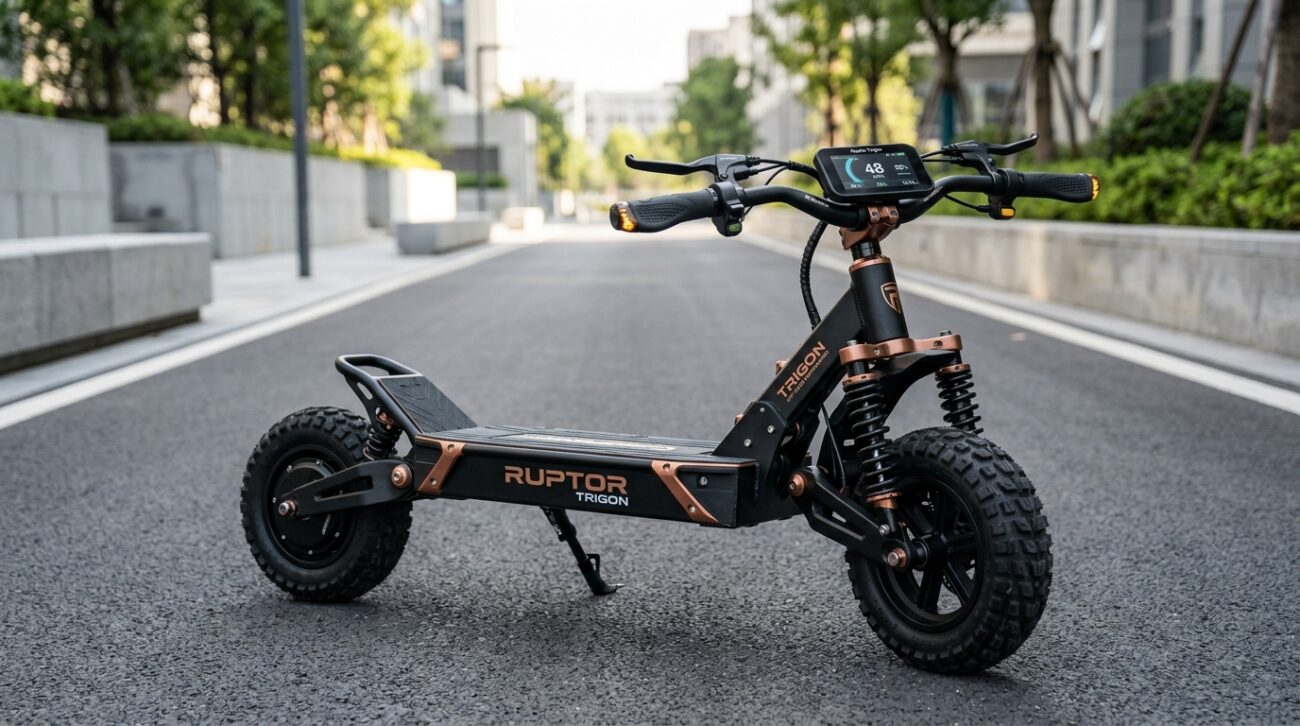 Test Hulajnoga elektryczna Ruptor Trigon [TEST] ⭐️ Agresywny drapieżnik na długie dystanse