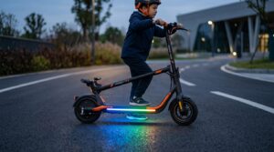 Hulajnoga elektryczna Segway-Ninebot C2 E [TEST] ⭐️ Bezpieczna jazda z bajeranckim podświetleniem