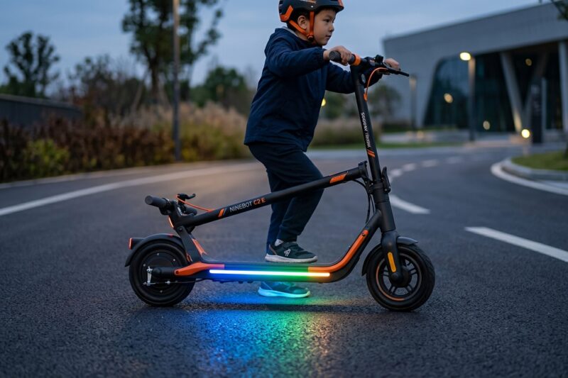 Test Hulajnoga elektryczna Segway-Ninebot C2 E [TEST] ⭐️ Bezpieczna jazda z bajeranckim podświetleniem