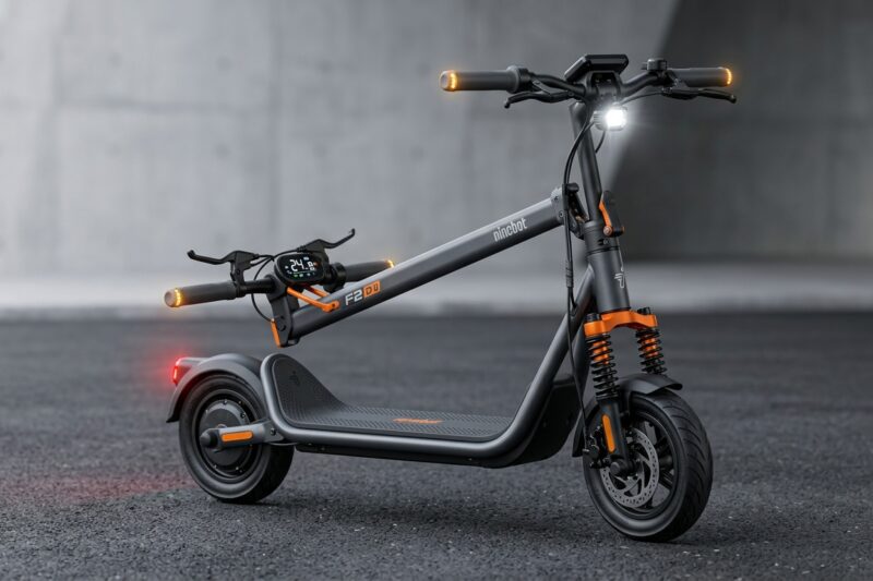 Hulajnoga elektryczna Segway-Ninebot F2 D II [TEST] ⭐️ Bezpieczny krążownik z doskonałą trakcją