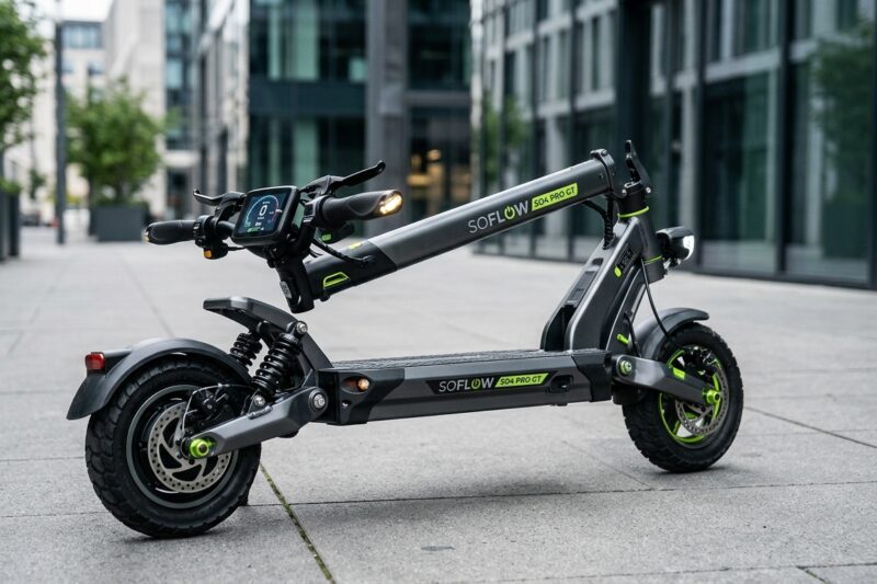 Test Hulajnoga elektryczna SoFlow SO4 Pro GT [TEST] ⭐️ Szwajcarski czołg z momentem 70 Nm