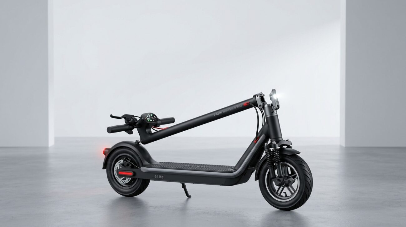 Test Hulajnoga elektryczna Xiaomi Electric Scooter 6 Lite [TEST] ⭐️ Komfort jazdy z przednią amortyzacją w super cenie