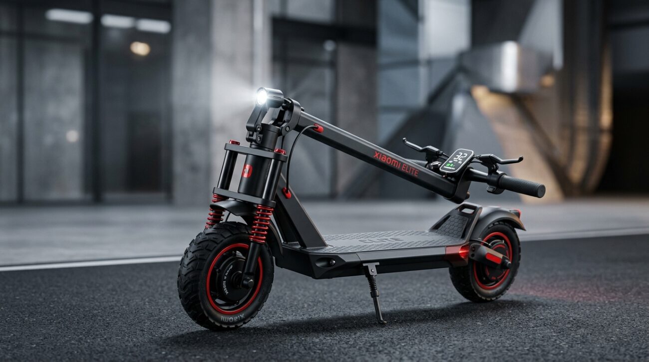 Test Hulajnoga elektryczna Xiaomi Electric Scooter Elite [TEST] ⭐️ Amortyzacja i 45 km zasięgu w genialnej cenie